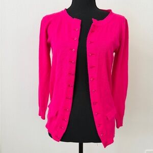 Women's Pink Cardigan Sweater
